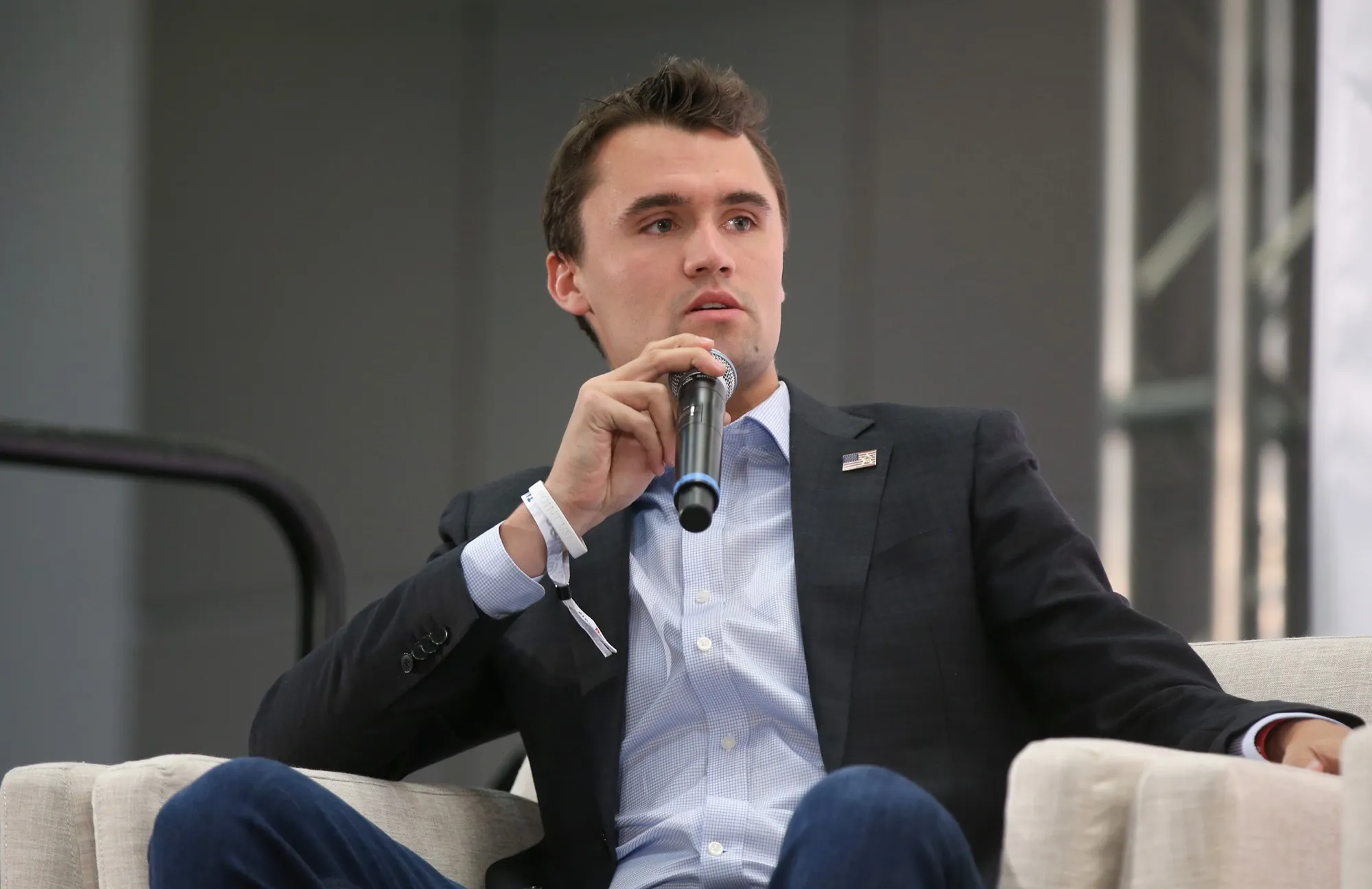 GettyImages1052626658 Alleged Text Messages Between Accused Charlie Kirk Shooter and Roommate Reveal Potential Motive