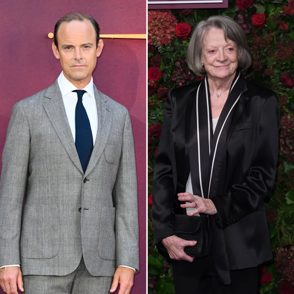 Harry Hadden-Paton on working with maggie smith