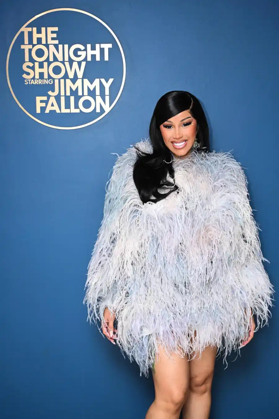How Cardi B Expertly Her Covered Baby Bump Ahead of Pregnancy No 4 Reveal Look Back at Her Outfits GettyImages 2235355246 1