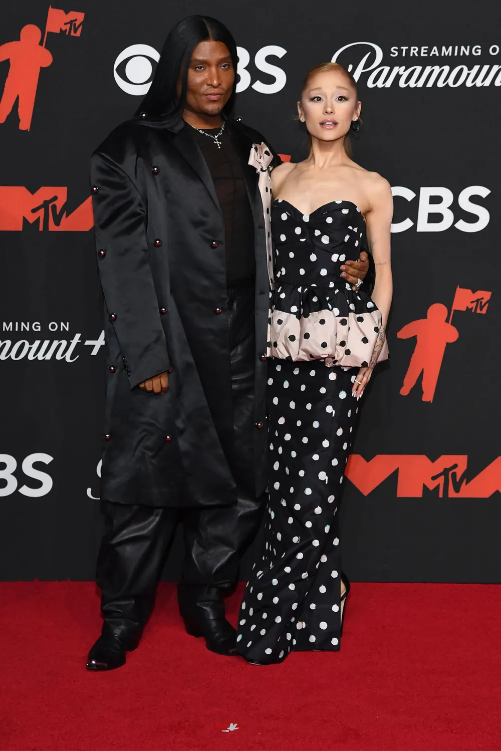 Inline Ariana Grande Attends VMAs With Stylist Law Roach MTV Video Music Awards 2025 VMAs 2025