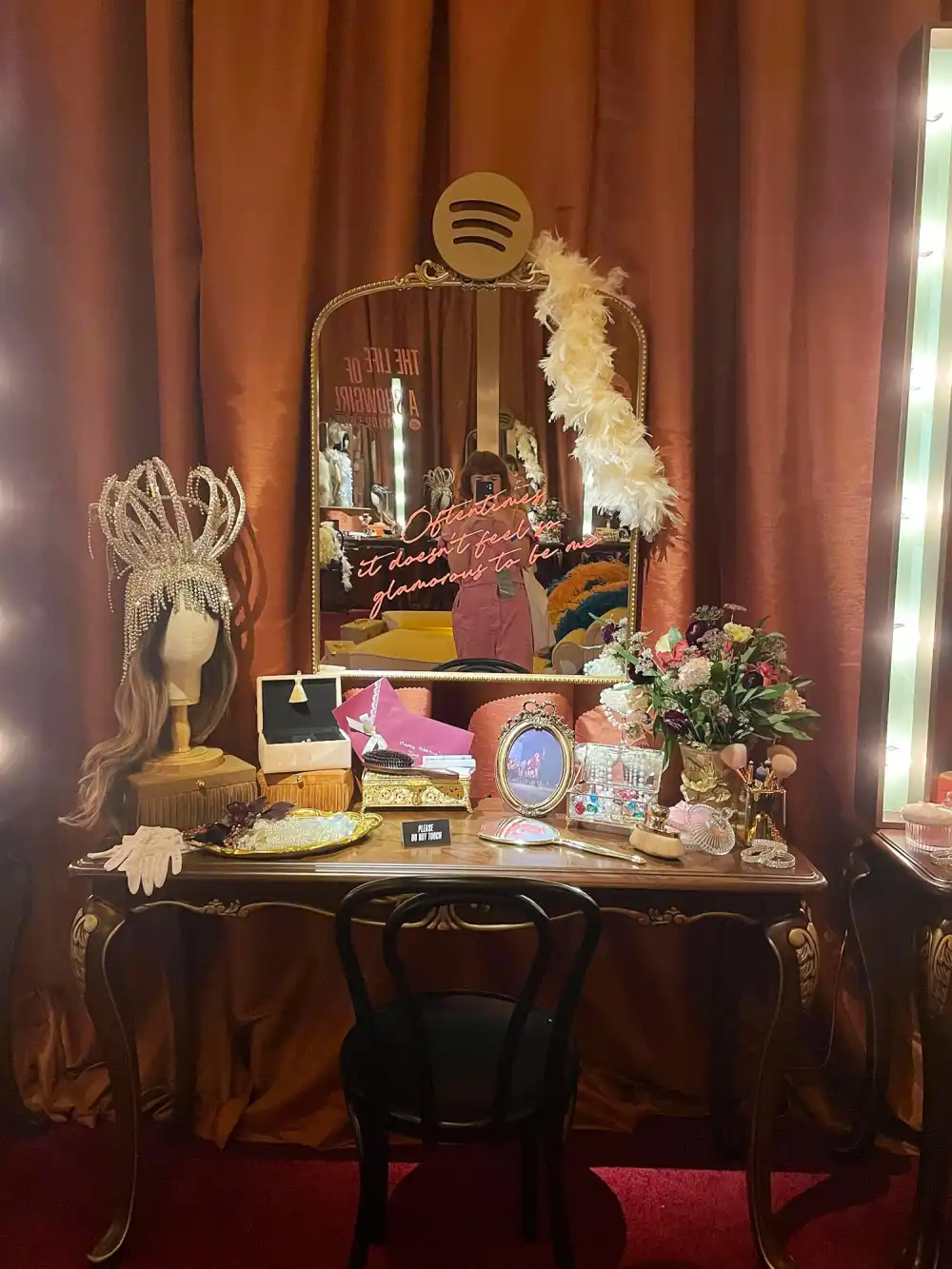 Inside Taylor Swift s Life of a Showgirl Spotify Pop Up New Lyrics Easter Eggs and More IMG_7035