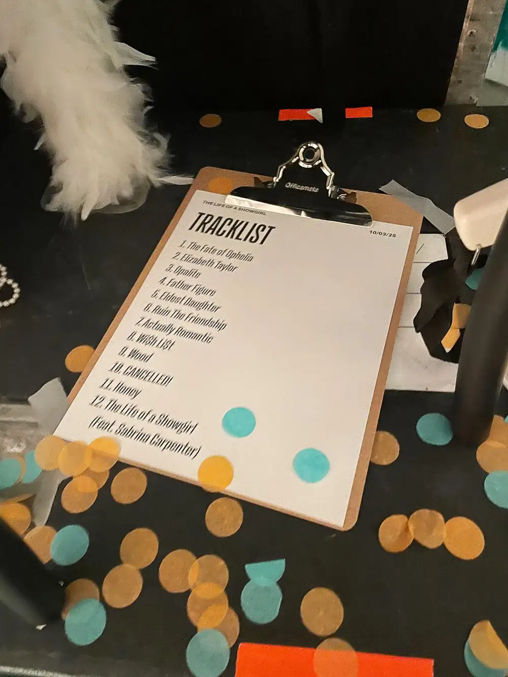 Inside Taylor Swift s Life of a Showgirl Spotify Pop Up New Lyrics Easter Eggs and More IMG_7053