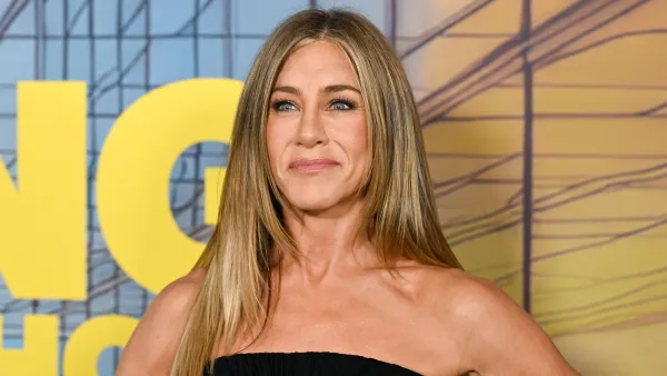 Jennifer Aniston at "The Morning Show" Season 4 Premiere held at The Museum of Modern Art on September 09, 2025 in New York, New York. (Photo by Gilbert Flores/Variety via Getty Images)