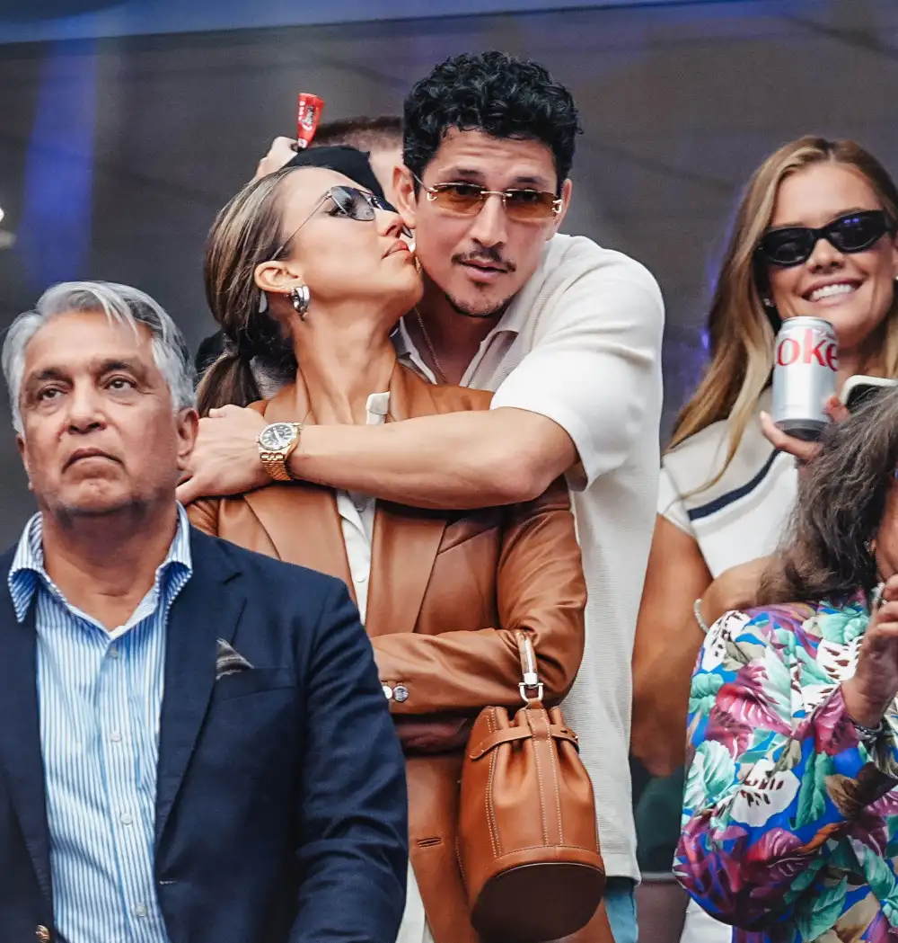 Jessica Alba and Danny Ramirez Get Handsy at US Open Kiss in New Photos Inline