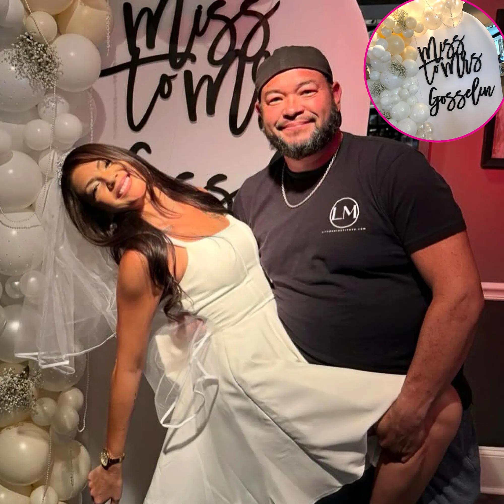Jon Gosselin s Fiancee Reveals She Wore a 52 Dress for Bridal Shower With Something Blue Kitten Heel