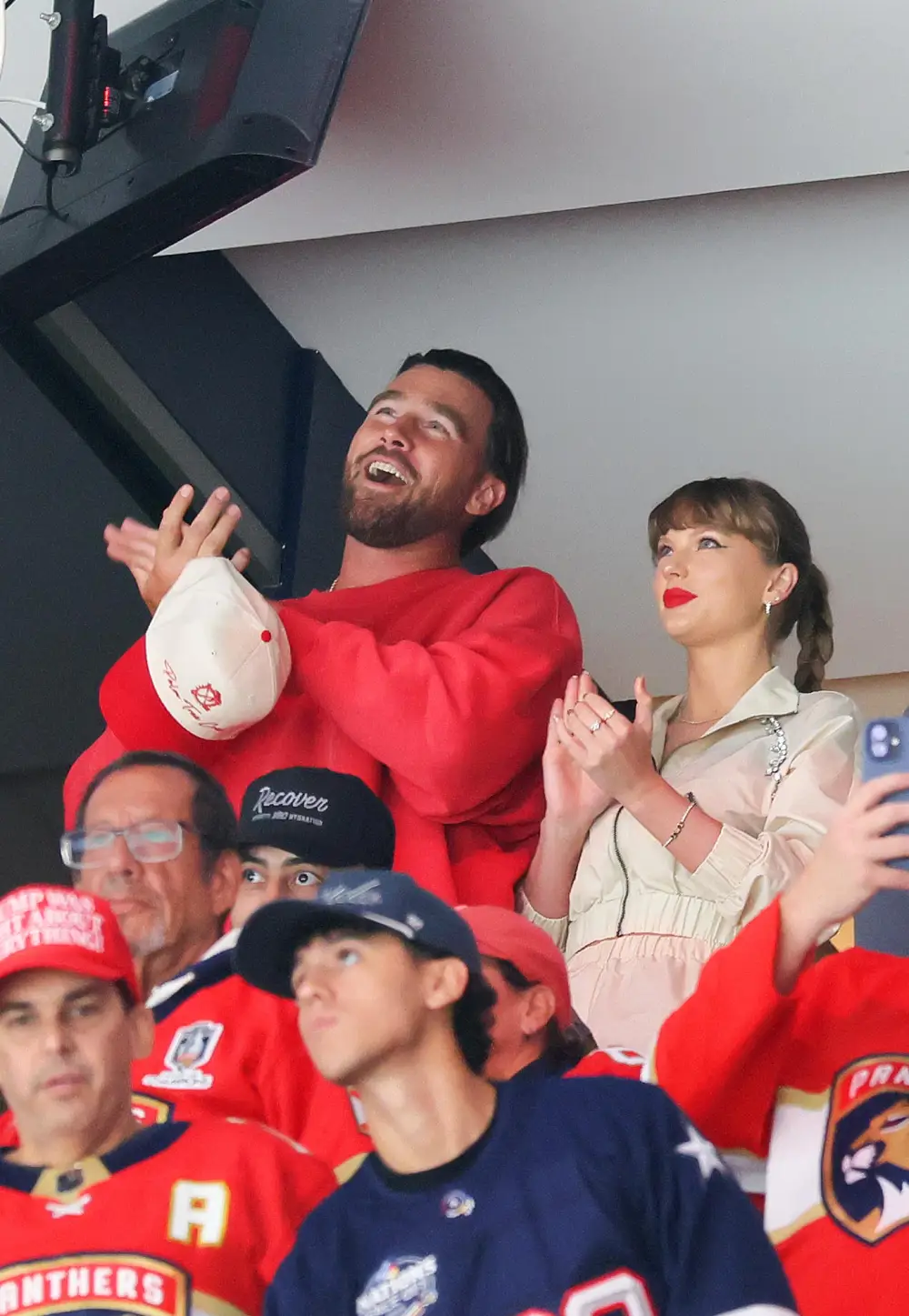 Julia Fox Defends Taylor Swift Against Superstitious NFL Fans Blaming Her for Travis Kelce Losing Games 