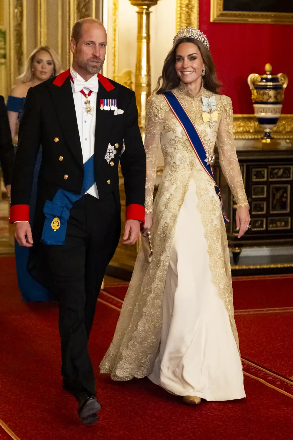 Kate Middleton Aware of Spotlight At State Banquet