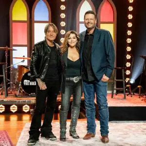 Keith Urban Gretchen Wilson and Blake Shelton THE ROAD