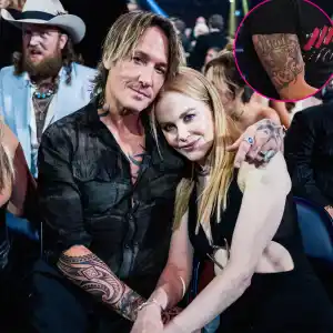 Keith Urban s Tattoos for Nicole Kidman A Look at His Ink Including Her Name and Babygirl Amid Split