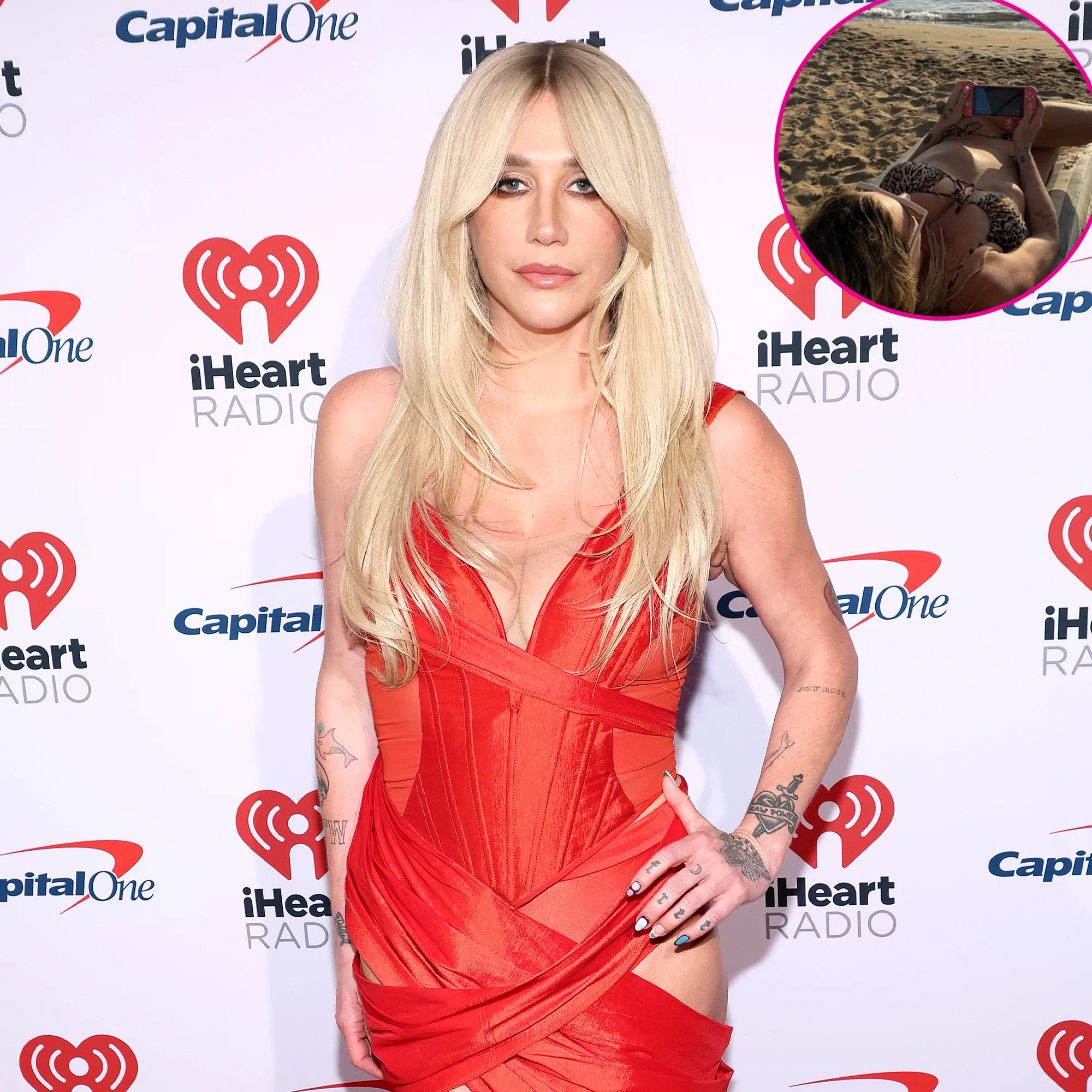 Kesha Shows Off Her Figure in a Bikini