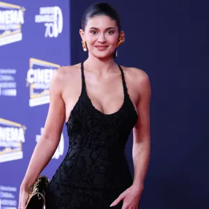 ROME, ITALY - MAY 07: Kylie Jenner attends the red carpet during the 70th David Di Donatello at Cinecitta Studios on May 07, 2025 in Rome, Italy. (Photo by Ernesto Ruscio/Getty Images)