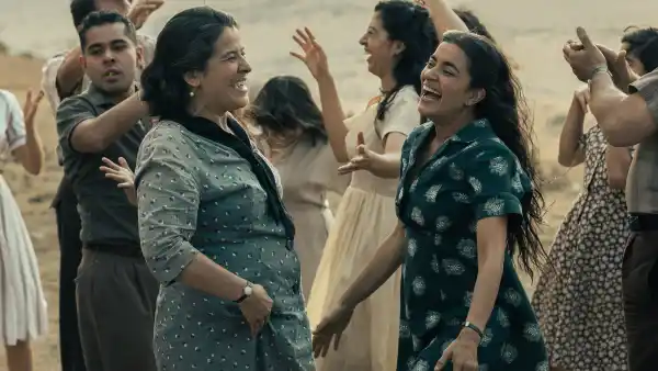 Sonia Couoh, Arcelia Ramírez, Paulina Gaitán y Joaquín Cosío, en 'Las Muertas'.