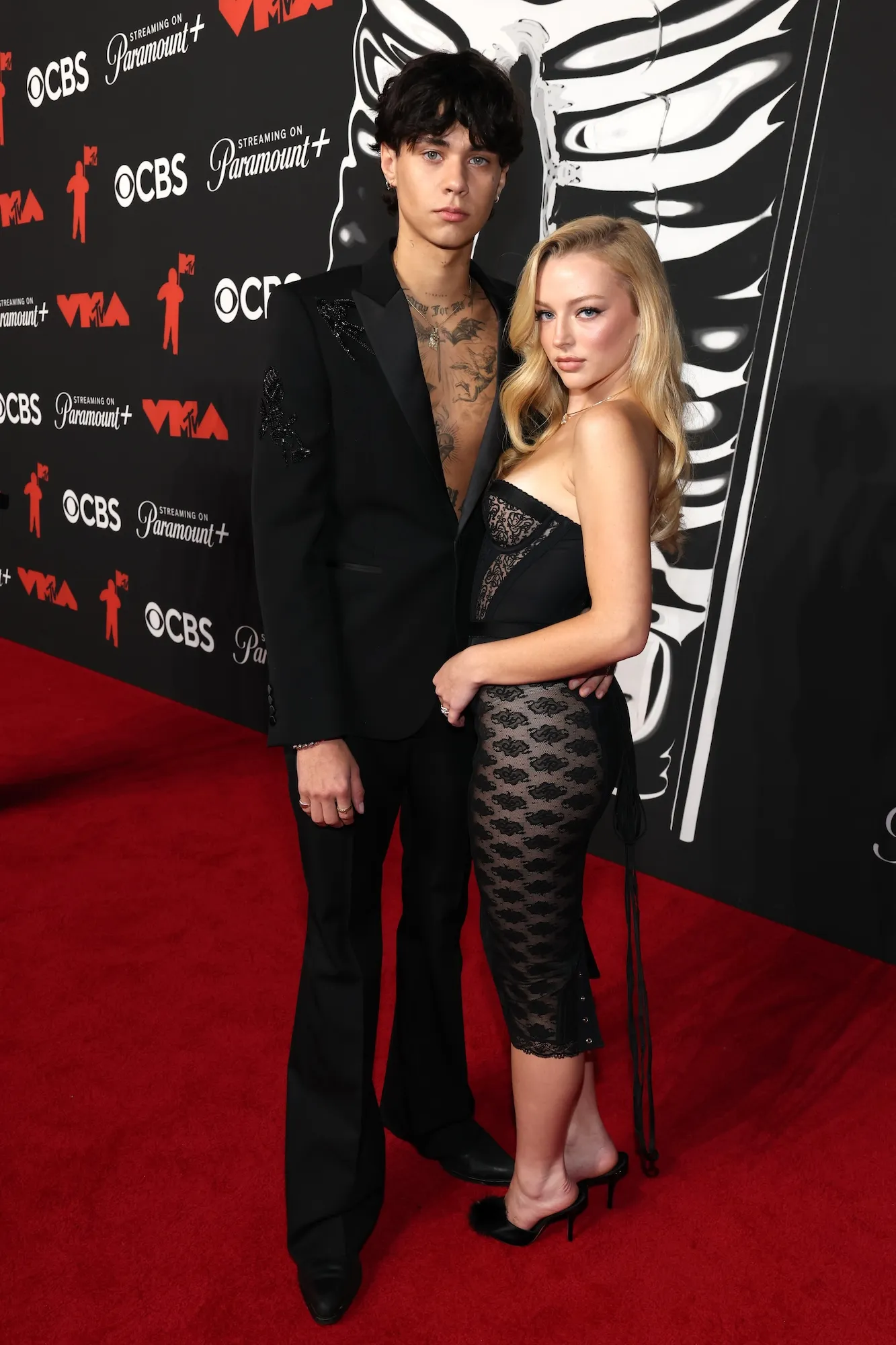 Landon Barker and Skyla Sanders Couples Who Made Their Red Carpet Debut at the MTV VMAs