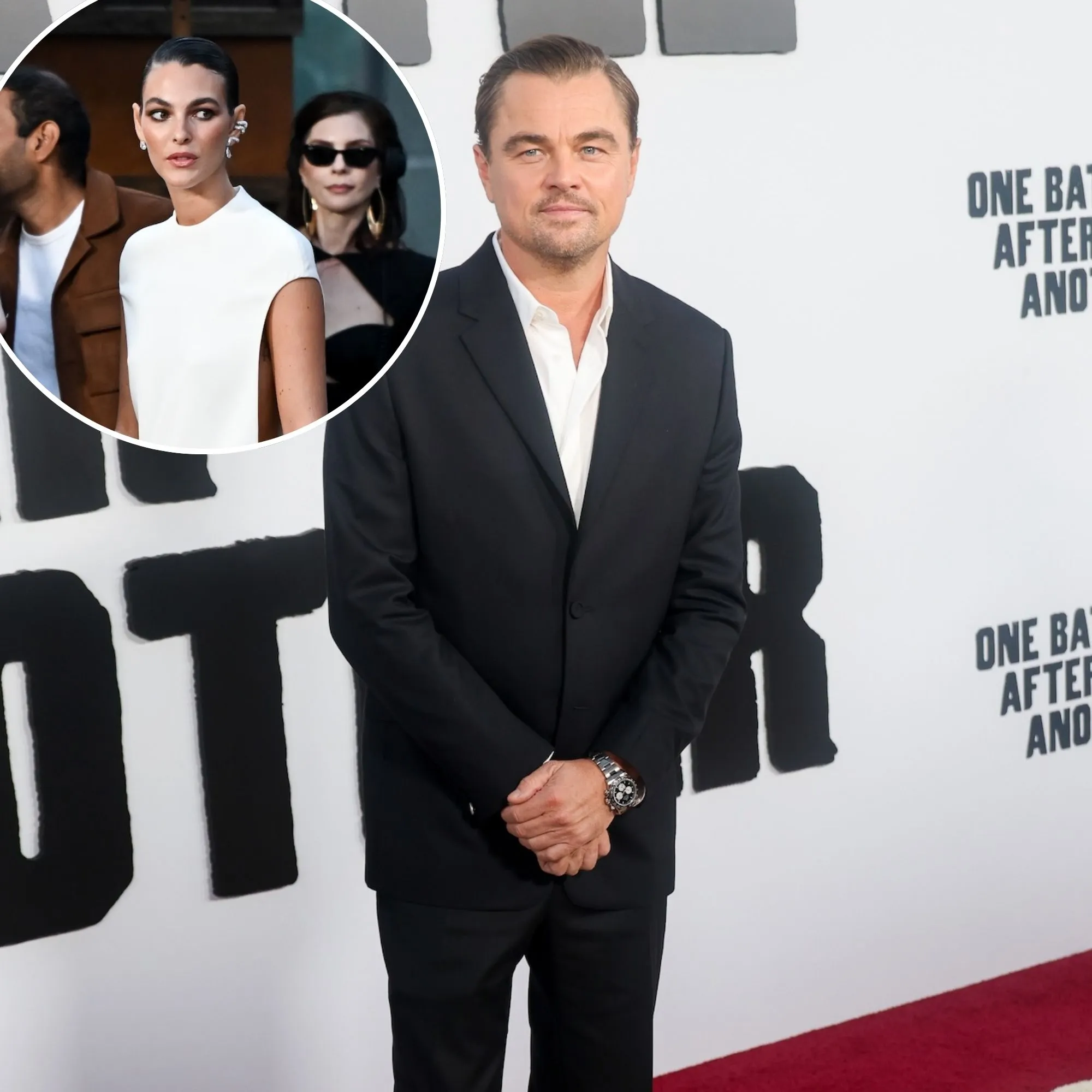 Leonardo DiCaprio's GF Vittoria Ceretti Supports Him at L.A. Film Premiere