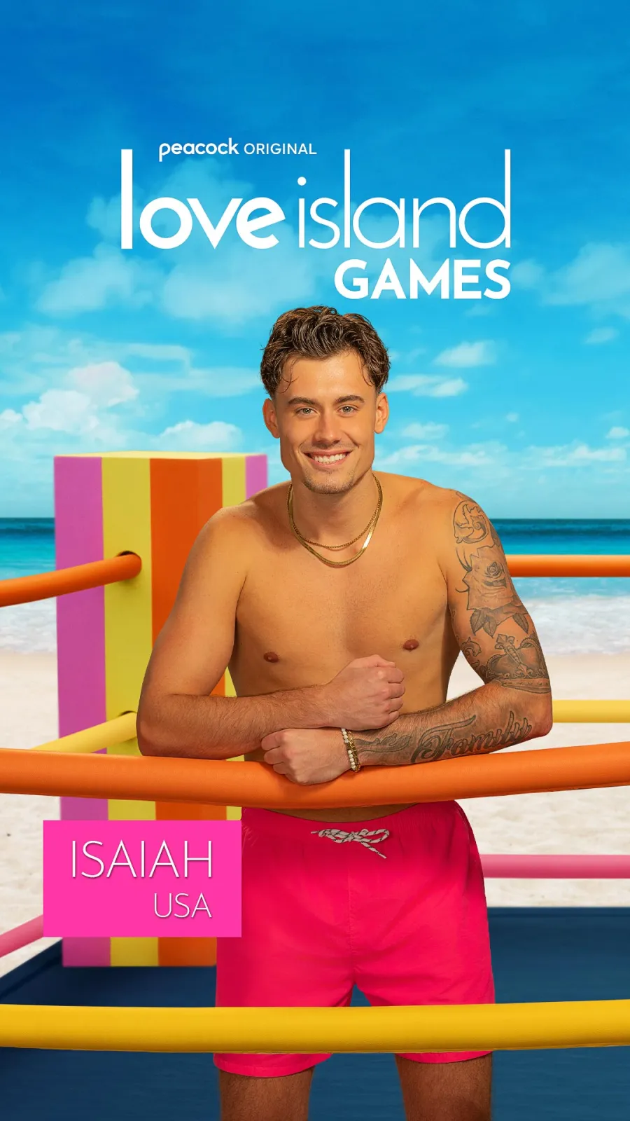 Love Island Games Season 2 Cast Meet the Sexy Islanders and Below Deck Star Competing _ISAIAH