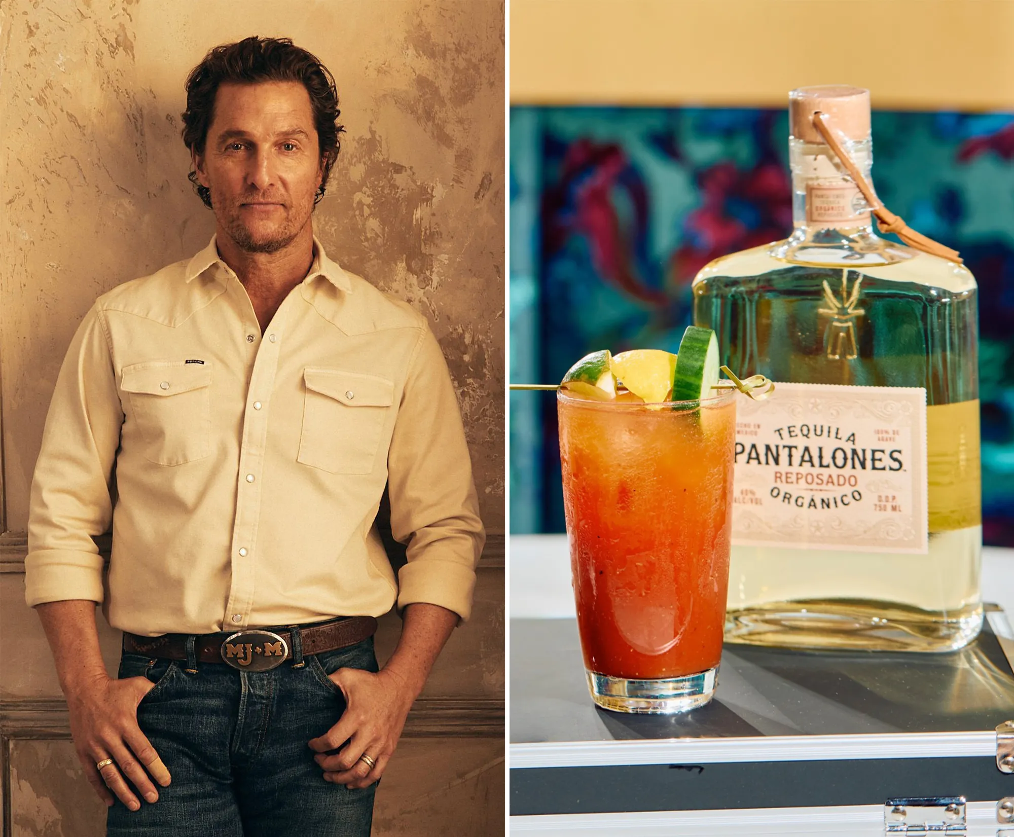 Matthew McConaughy Goes Pantless for Tequila Brand