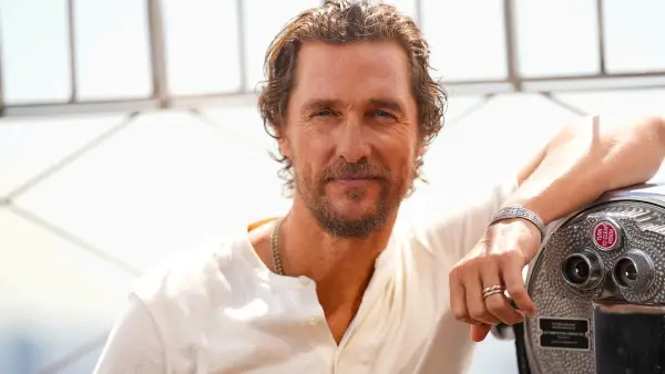 Matthew McConaughey Visits The Empire State Building