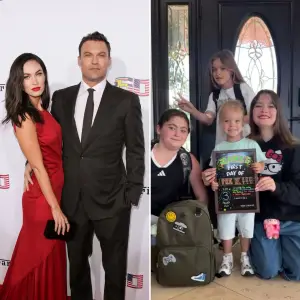 Megan Fox and Brian Austin Green's 3 Kids Pictured With Half-Brother Zane