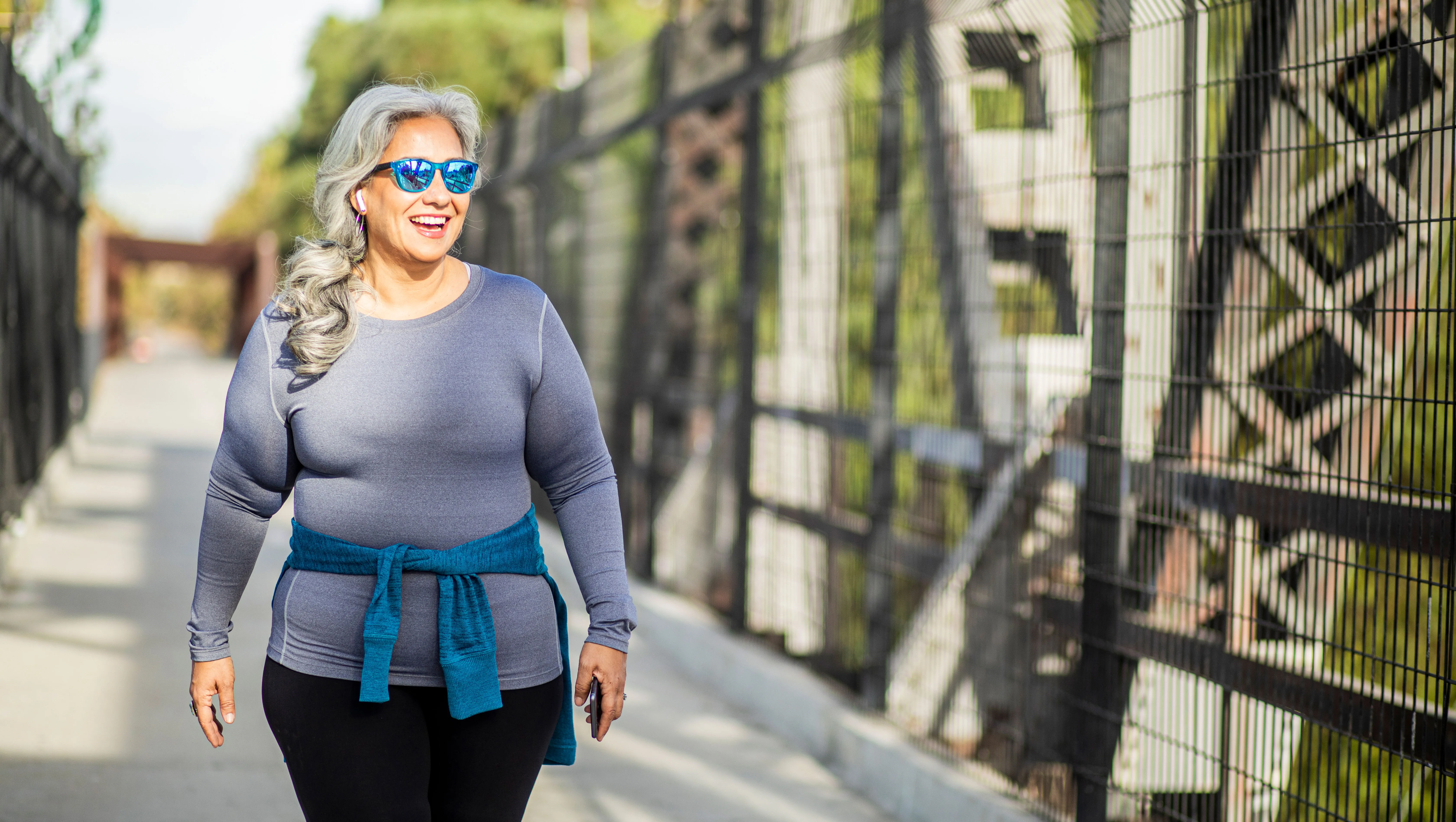 A portrait of a beautiful senior Mexican woman