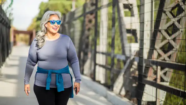 A portrait of a beautiful senior Mexican woman