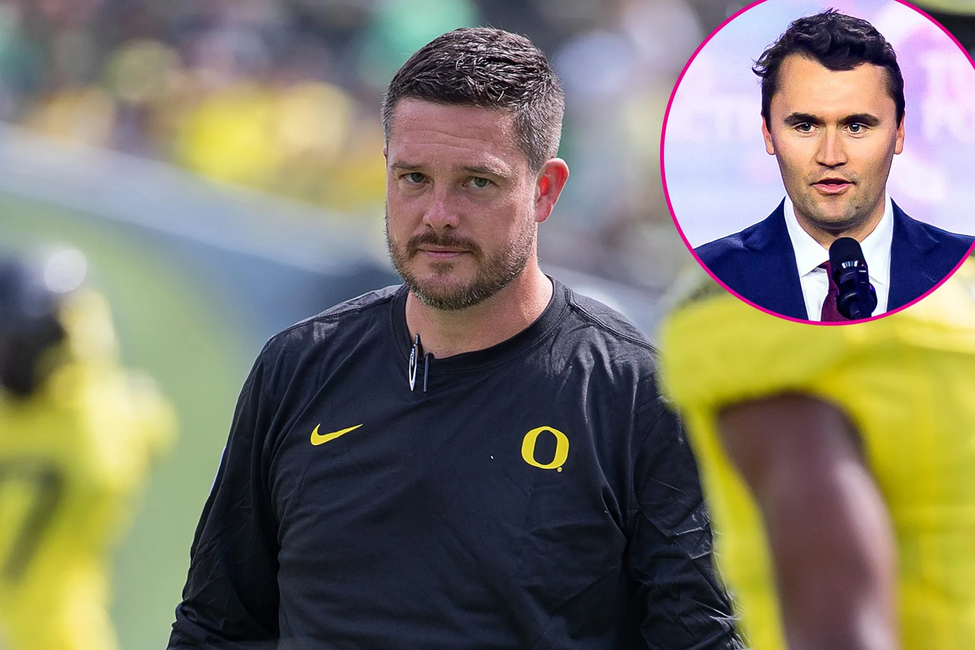 Oregon Head Coach Dan Lanning s Comments About Charlie Kirk Go Viral Those Are Sick People GettyImages 1647536854