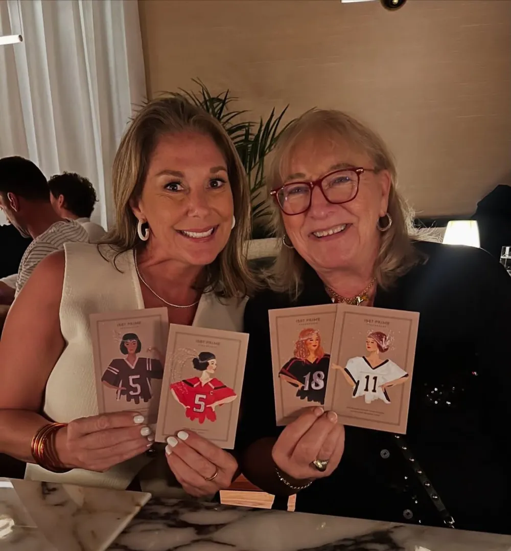 Patrick Mahomes and Travis Kelce's Moms Enjoy Night Out at Sons' Restaurant