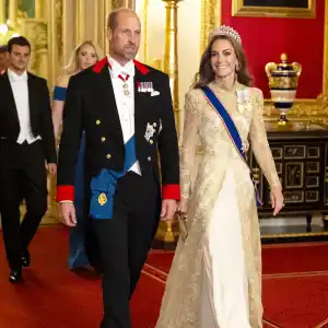 Princess Kate Middleton Reigns Supreme in Most Regal Look Yet With Gold Gown and Show Stopping Tiara