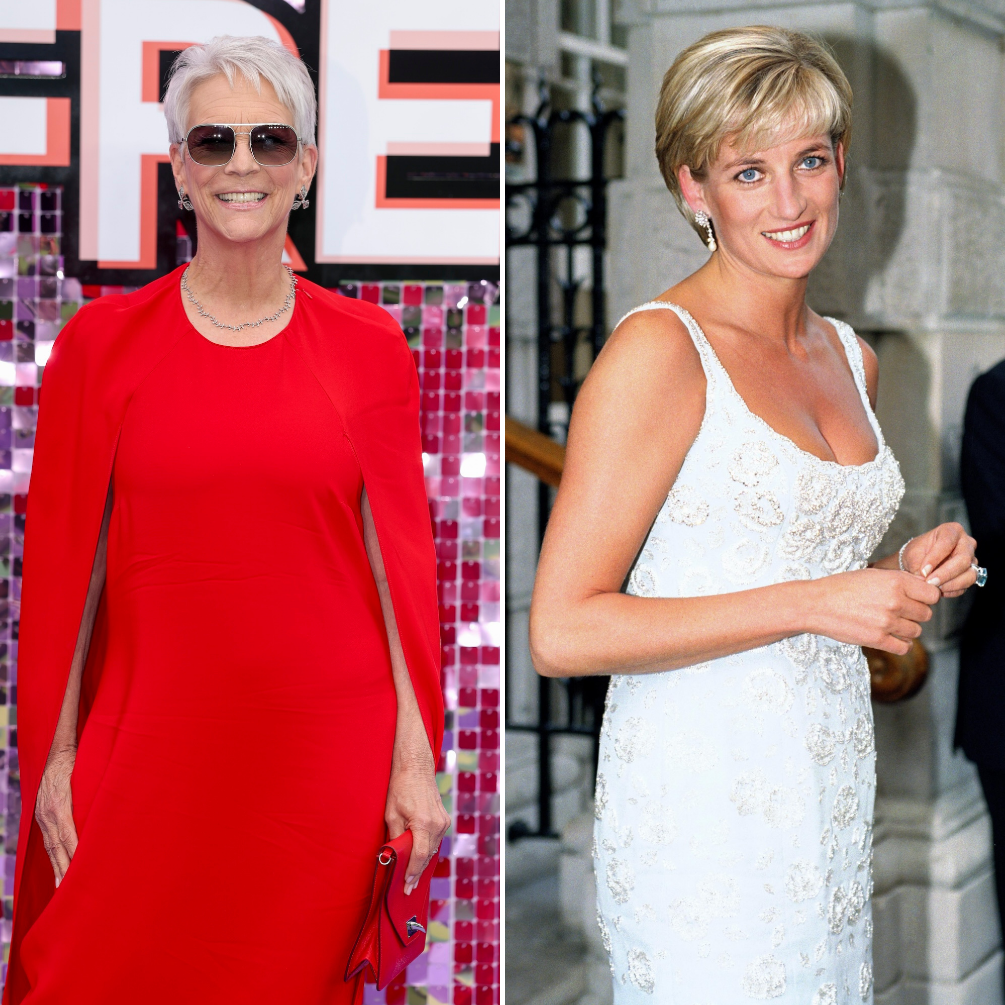 Princess Diana and Jamie Lee Curtis