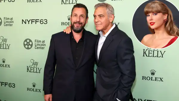 Promo George Clooney and Adam Sandler Kids CaN NOt Wait to Hear Taylor Swift New Album