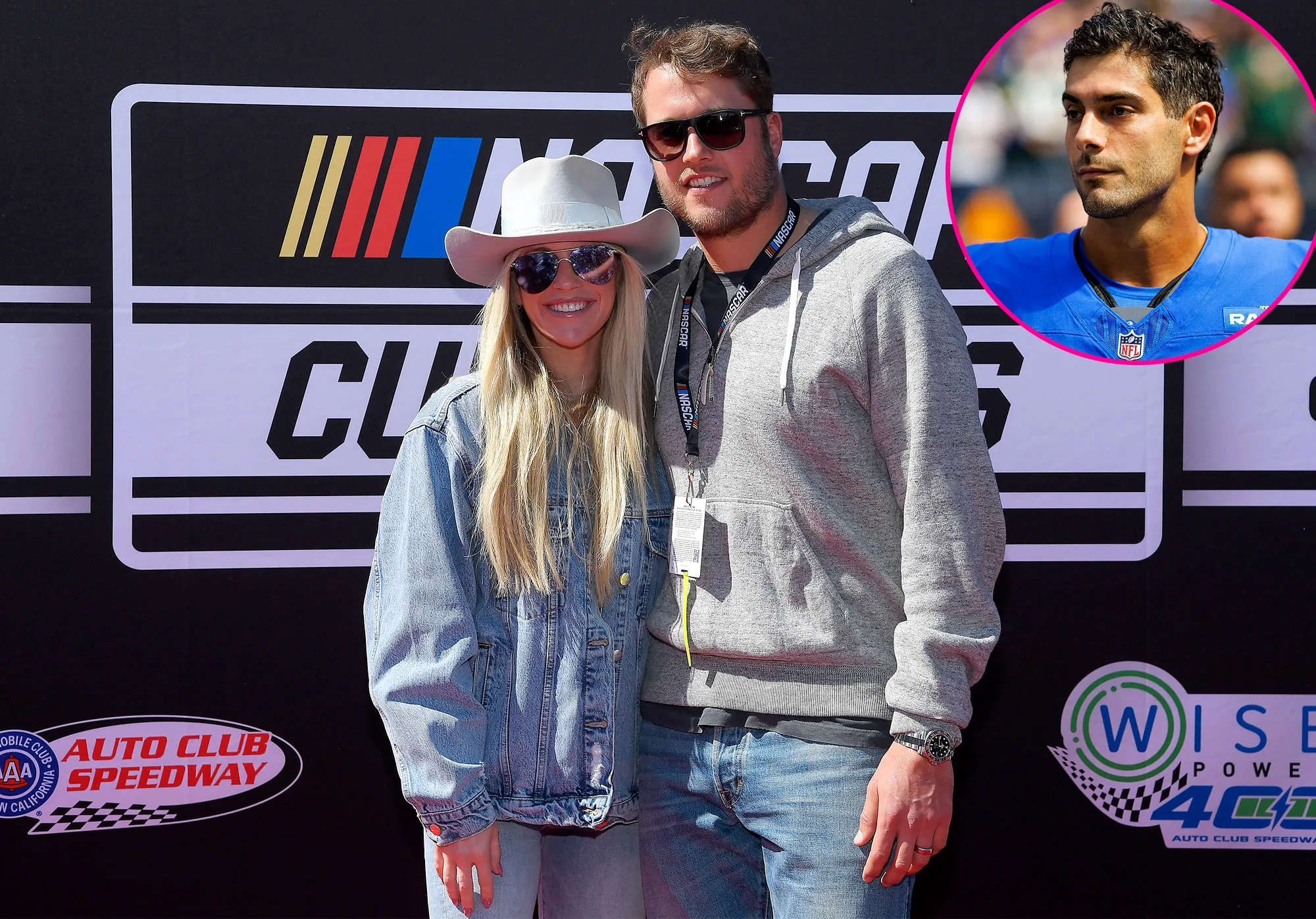 Promo Kelly Stafford Dishes on Matthew Stafford Hot Backup Quarterback Jimmy Garoppolo