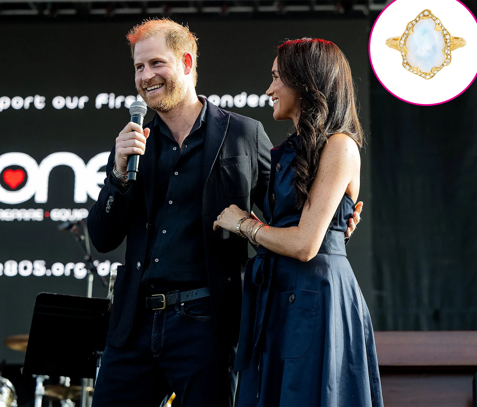 Promo Meghan Markle Wears Queen Ring With Stone Bringing Good Fortune