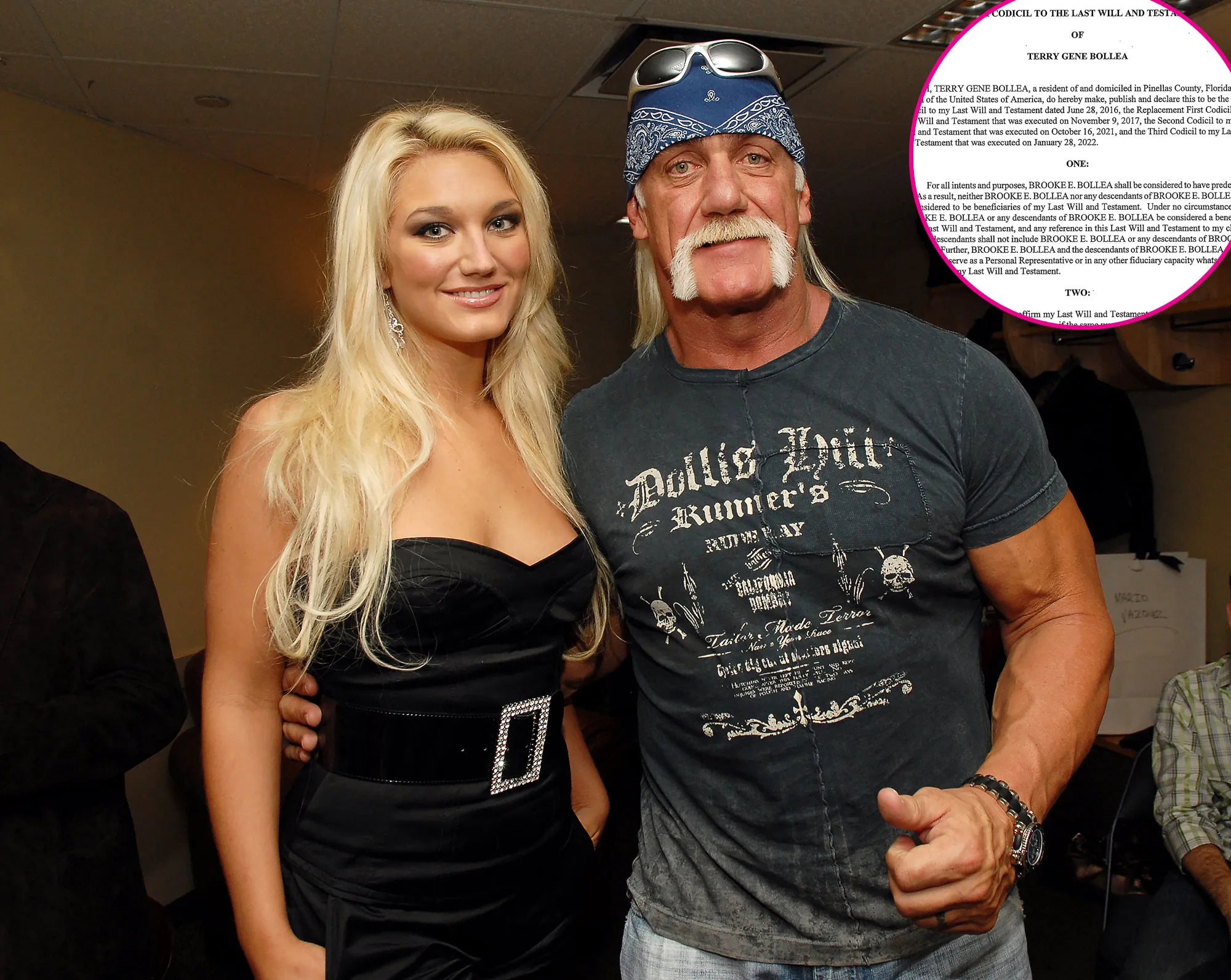 Promo Read Hulk Hogan Will Cutting Brooke Hogan Out 2 Years Before His Death