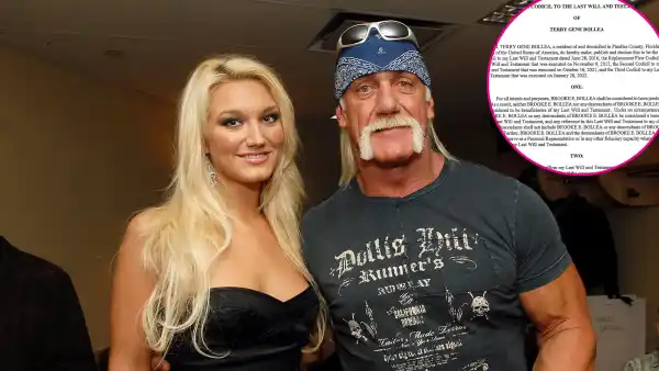 Promo Read Hulk Hogan Will Cutting Brooke Hogan Out 2 Years Before His Death