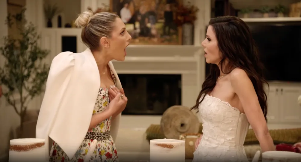 Real Housewives of Orange County Sneak Peek Gina Doesnt Find Heather Funny in Surprise Fight