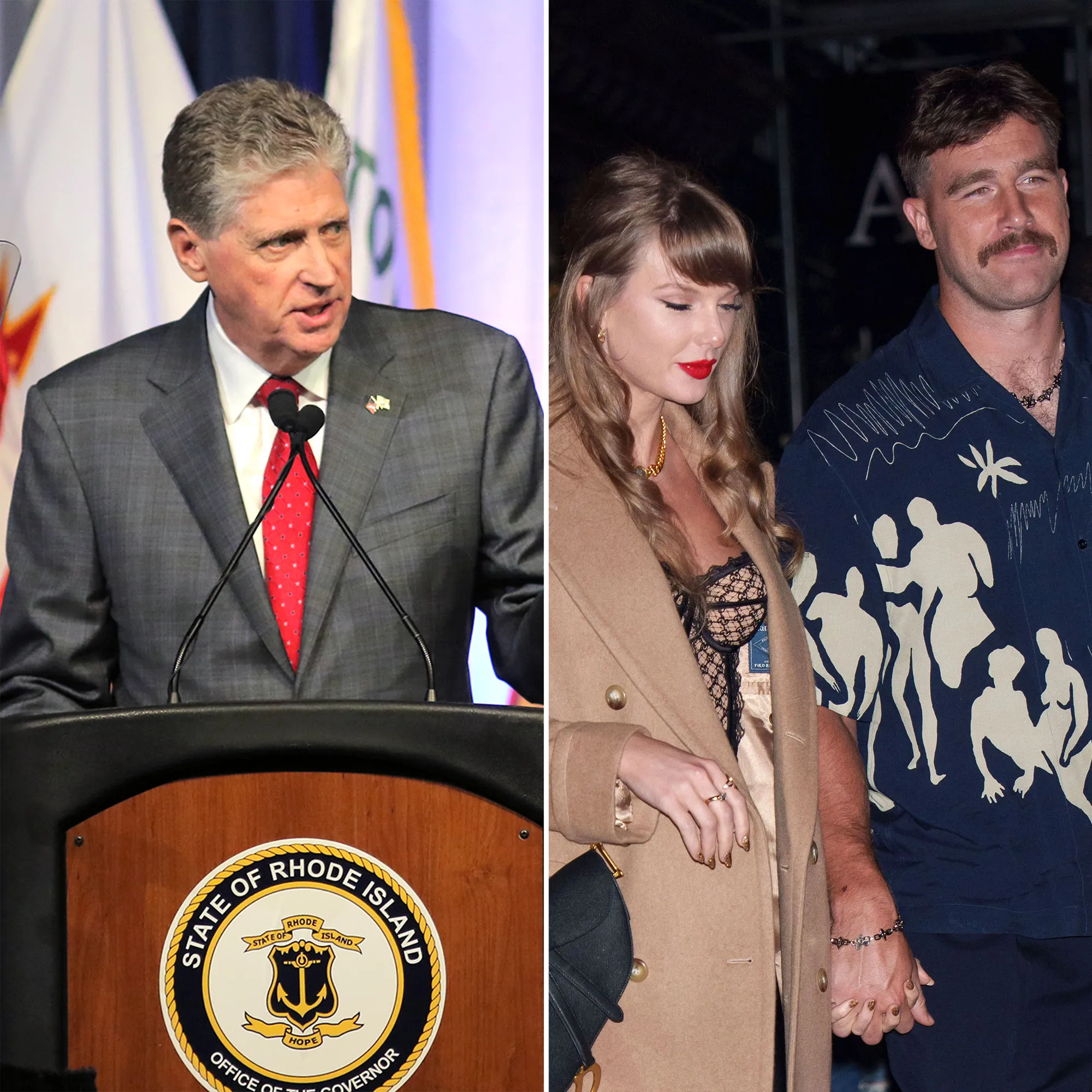 Rhode Island Governor Pitches His State for Taylor Swift and Travis Kelce s Wedding