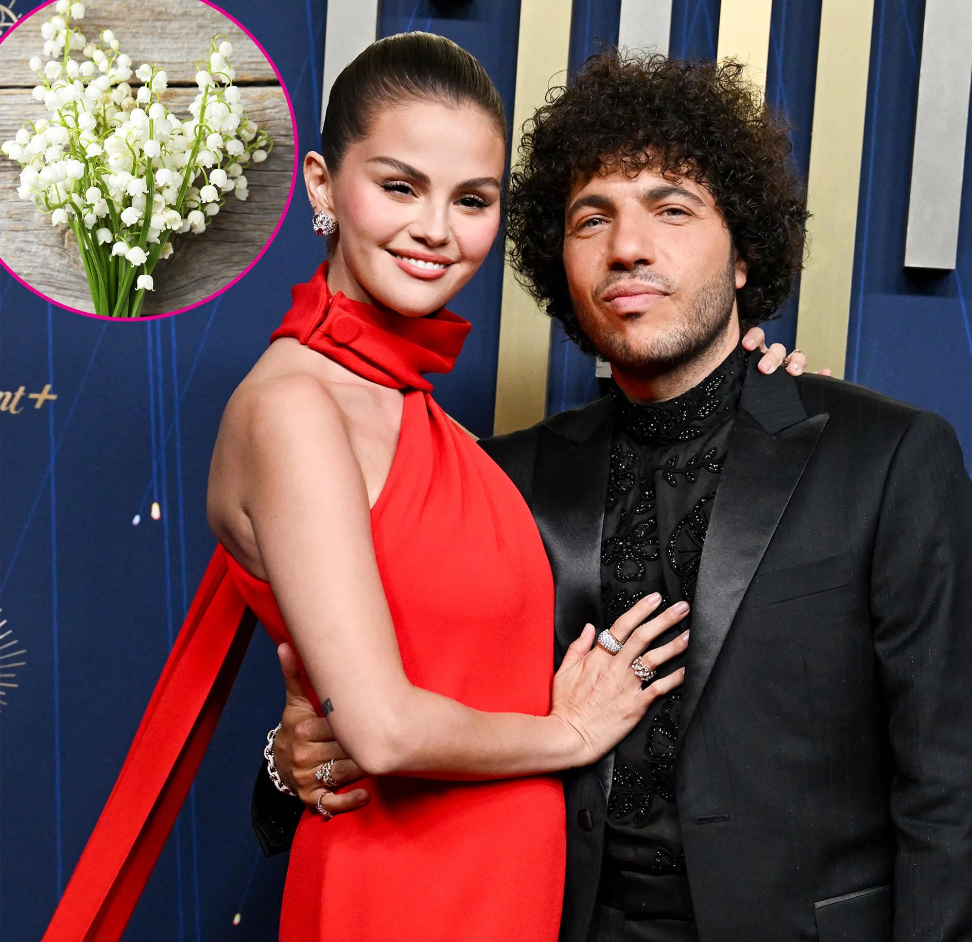 Selena Gomez s Wedding Bouquet Flowers Symbolized the Return of Her Happiness After Heartbreak GettyImages-2234961478 PROMO