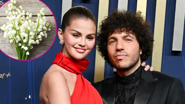 Selena Gomez s Wedding Bouquet Flowers Symbolized the Return of Her Happiness After Heartbreak GettyImages-2234961478 PROMO