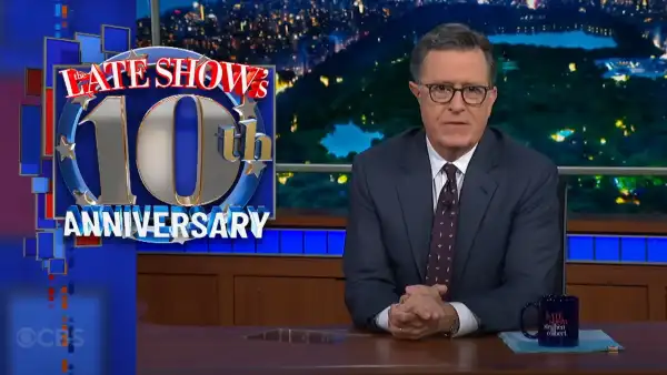 Stephen Colbert Marks 10th Anniversary of 'Late Show' Amid Cancellation