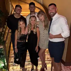 Taylor Swift and Travis Kelce Enjoyed Date Night With Patrick and Brittany Mahomes After Chiefs Game