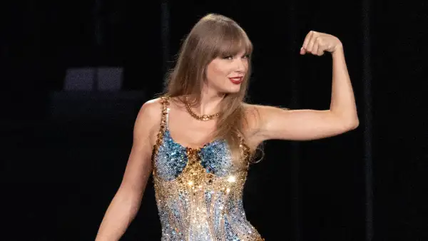 Taylor Swift performs during The Eras Tour concert at SoFi Stadium