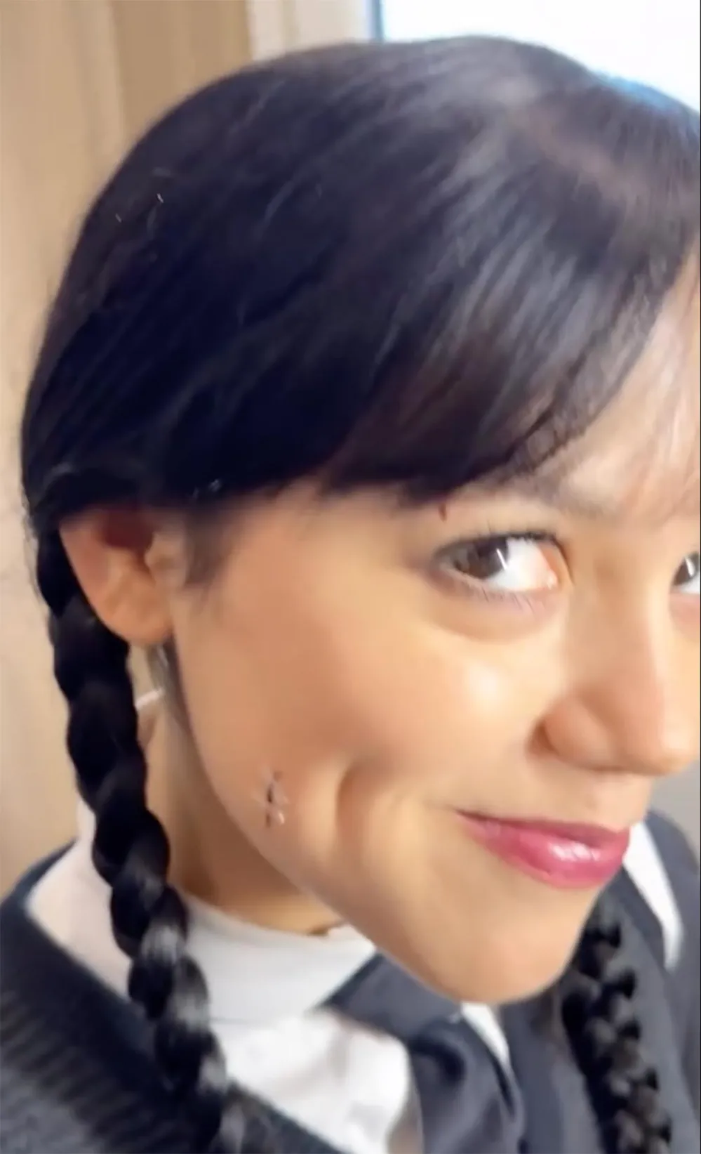 The Hidden Details Behind Jenna Ortegas Hair and Makeup in Wednesday