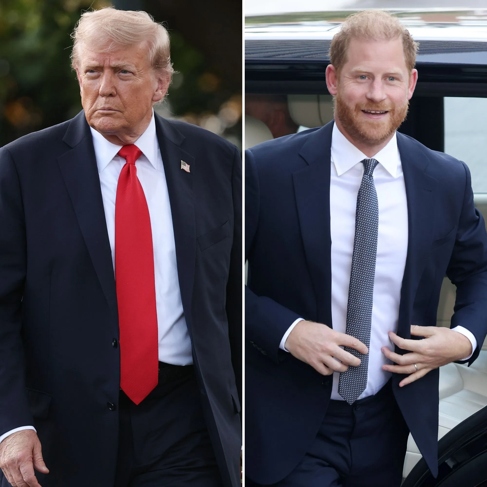 President Trump Shades Harry During U.K. Speech