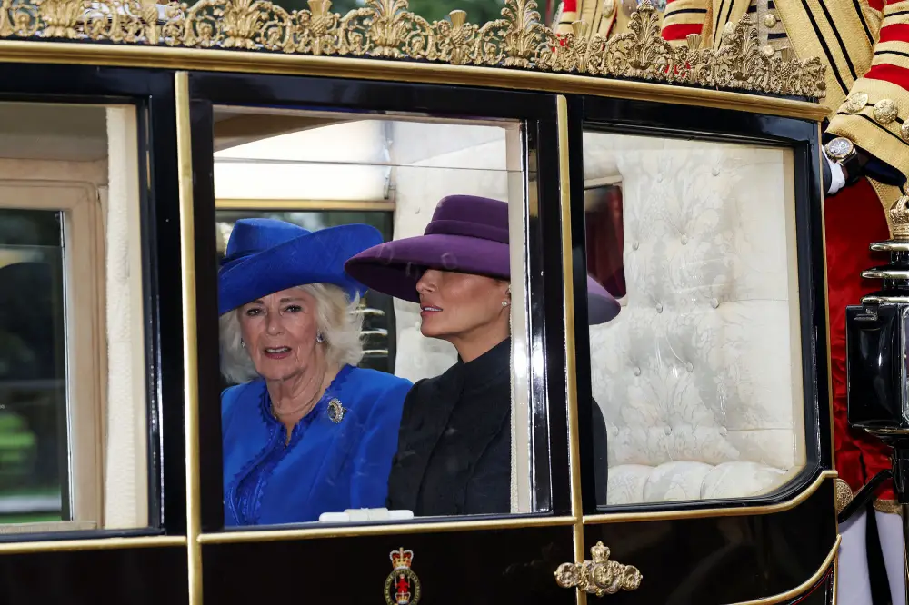 UK Hosts President Trump And First Lady Melania Trump For State Visit Queen Camilla