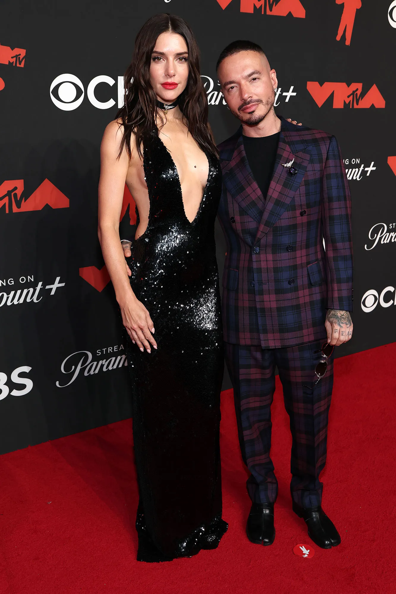 Valentina Ferrer and J Balvin Hottest Couples on the 2025 MTV Video Music Awards Red Carpet MTV Video Music Awards 2025 VMAs 2025