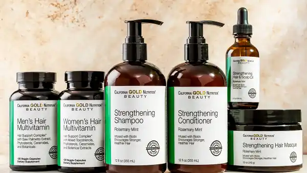 California Gold Strengthening Hair Products
