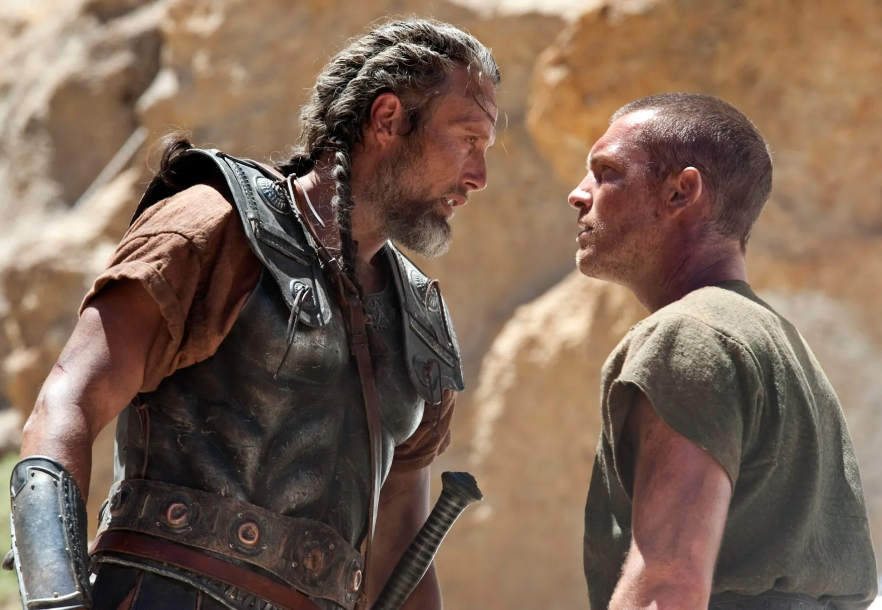 Mads Mikkelsen, Sam Worthington in Clash of the Titans