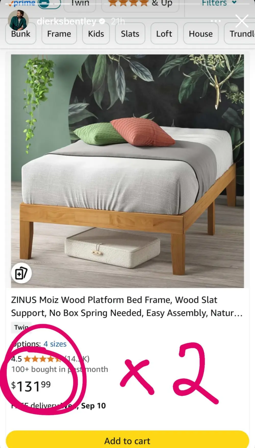 Dierks Bentley Clarifies Sleeping Arrangement With Wife Cassidy By Sharing His Separate 132 Bed