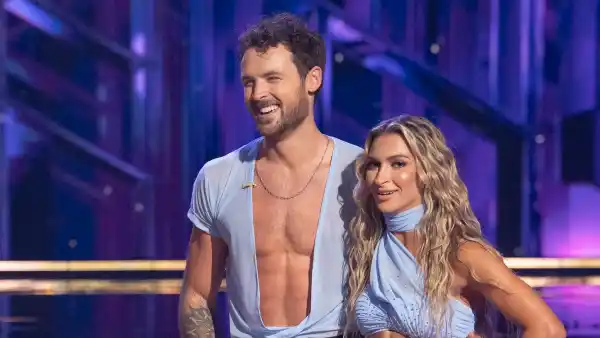 Daniella Karagach Says 'DWTS' Premiere Was 'Scarier' With 2 Judges, Dylan Efron Reacts to Scores