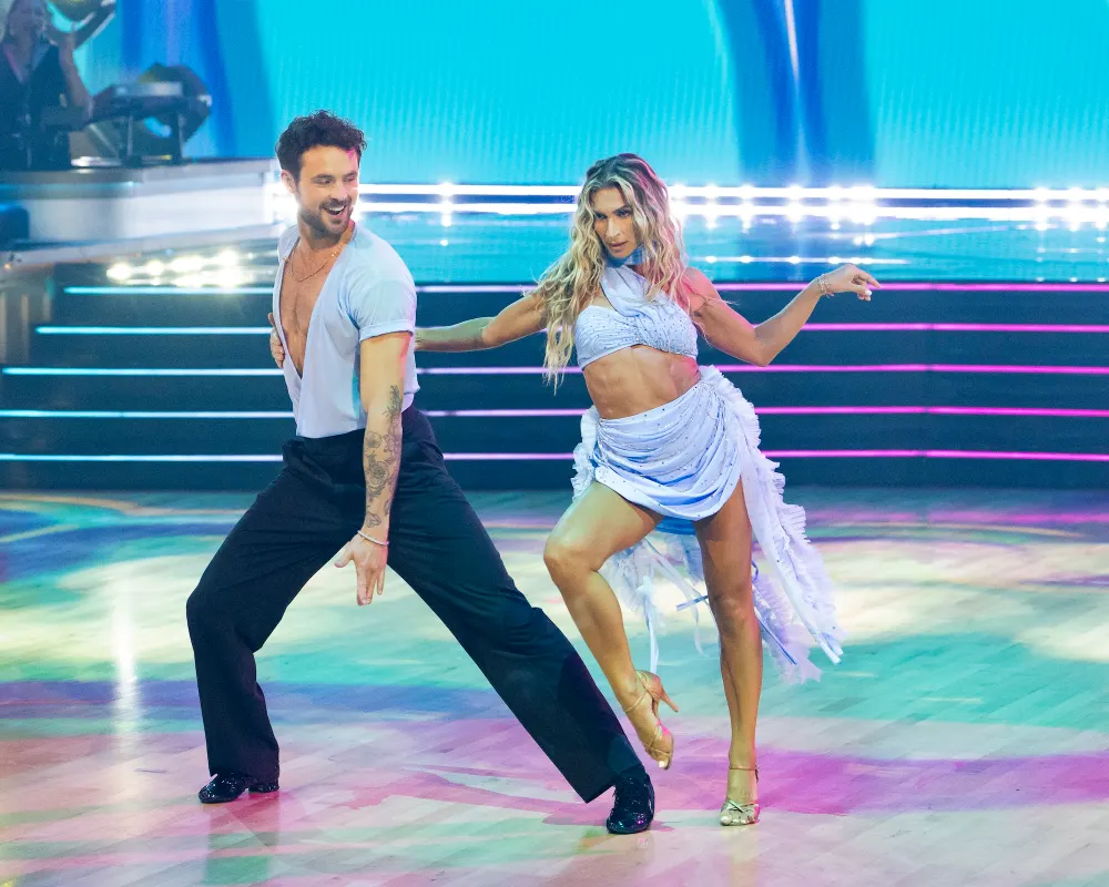 Daniella Karagach Says 'DWTS' Premiere Was 'Scarier' With 2 Judges, Dylan Efron Reacts to Scores