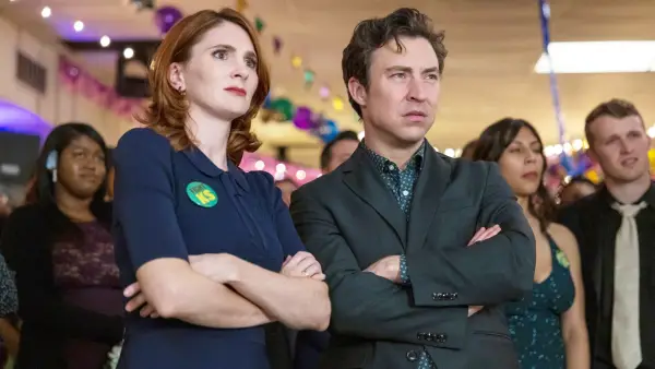 Stephanie Koenig, Brian Jordan Alvarez in English Teacher